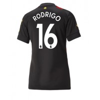 Manchester City Rodri Hernandez #16 Udebanetrøje Dame 2022-23 Kortærmet